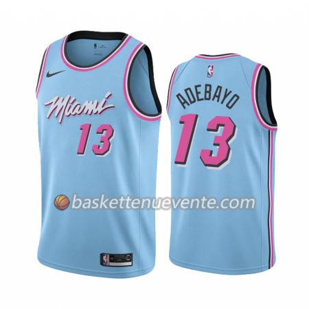 Maillot Basket Miami Heat Bam Adebayo 13 2019-20 Nike City Edition Swingman - Homme
